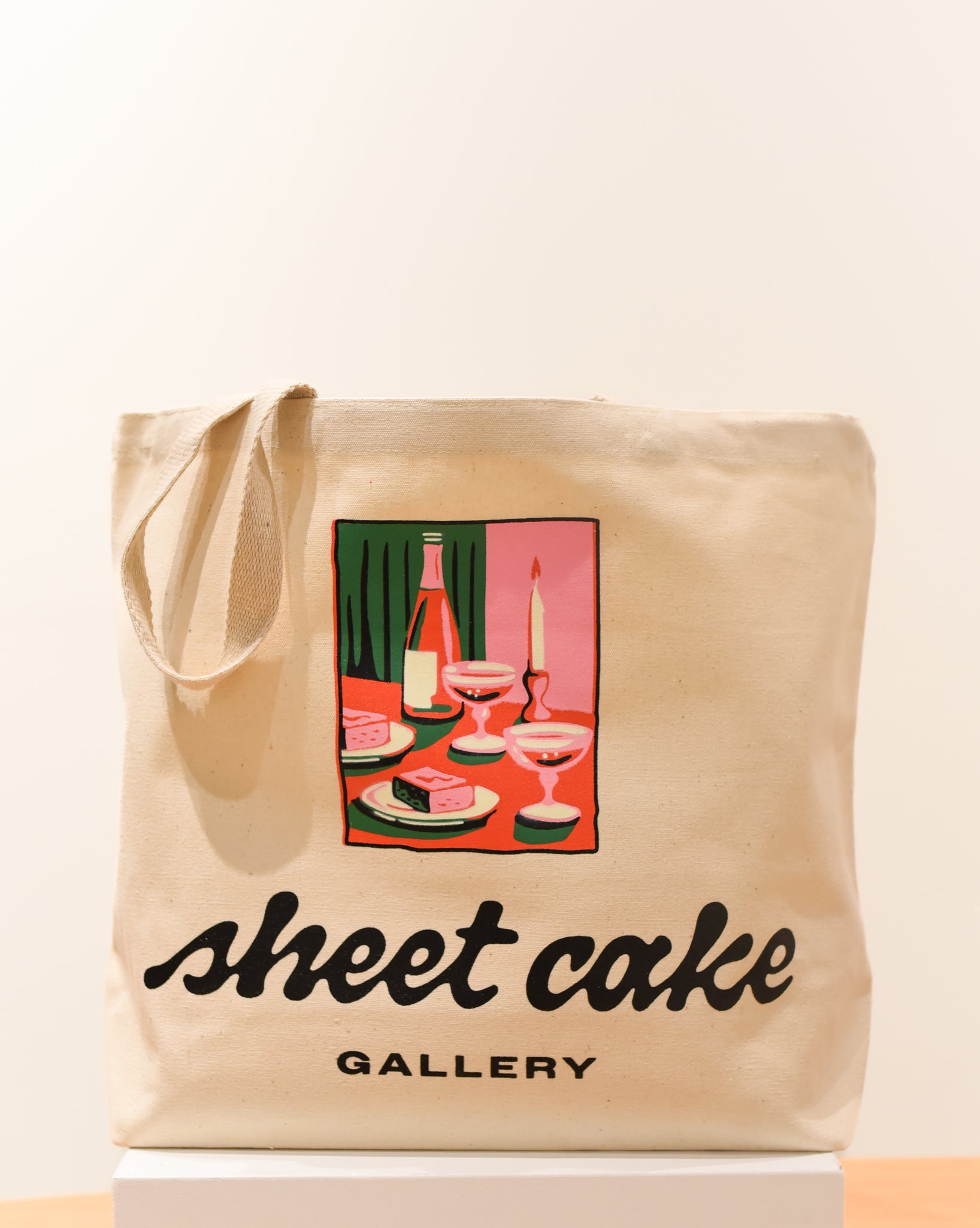 Sheet Cake Tote Bag